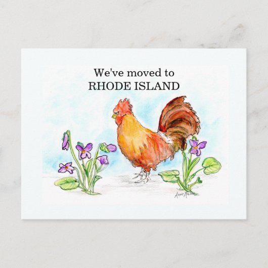 Rhode Island Briefkaart (Voorkant)