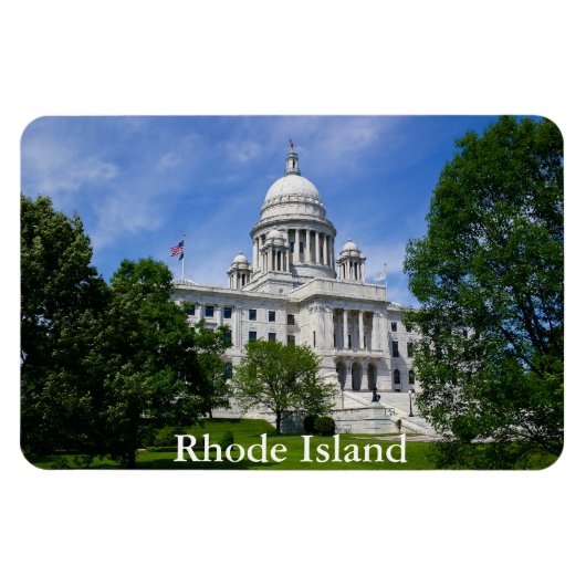 Rhode Island Capitol Premium magneet (Horizontaal)