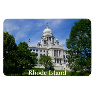 Rhode Island Capitol Premium Magnet