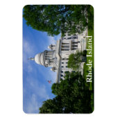 Rhode Island Capitol Premium Magnet (Vertical)