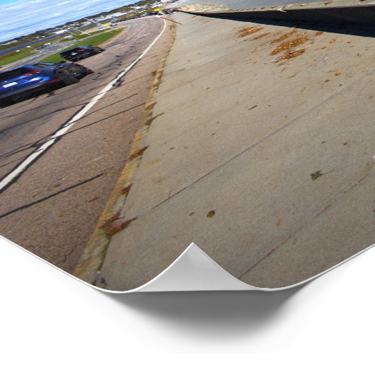 Rhode Island Cliff Walk Poster (Coin)