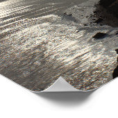 Rhode Island Cliffside Ocean Waterscape Poster (Coin)