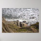 Rhode Island Cliffside Waterscape Poster (Devant)