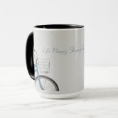 Rhode Island Coastal Cruiser Bike Mug (Devant gauche)