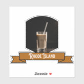 Rhode Island Coffee Milk Sticker (Vel)
