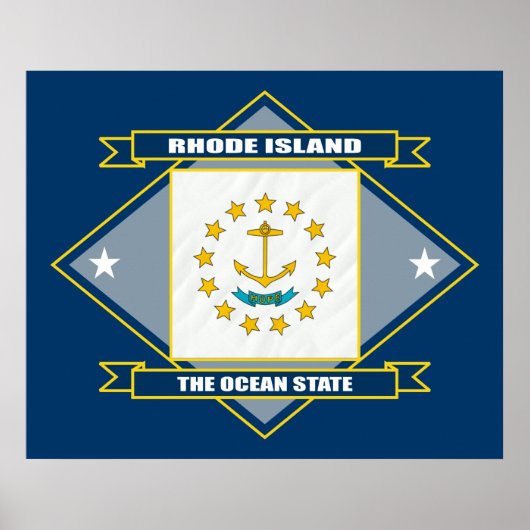 Rhode Island Diamond Poster (Voorkant)