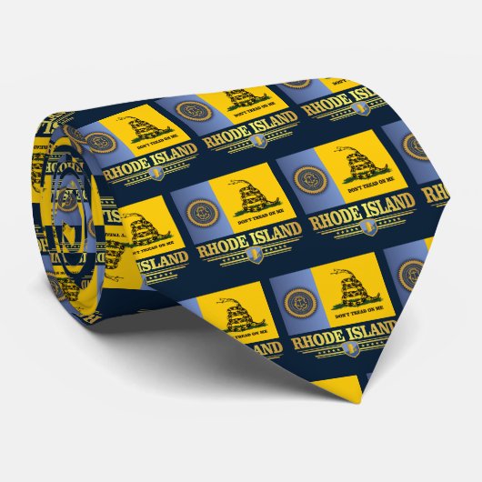 Rhode Island (DTOM) Stropdas (Opgerold)