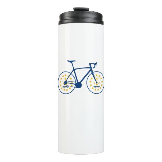Rhode Island Flag Cycling Thermosbeker (Voorkant)