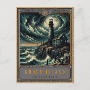 Rhode Island Gotische Kunst Ansichtkaart Briefkaart