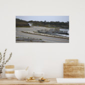 Rhode Island Highway by Ocean Poster (Cuisine)