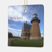 Rhode Island Lighthouse Ornament (Links)