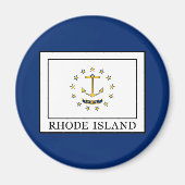 Rhode Island Magneet (Voorkant)