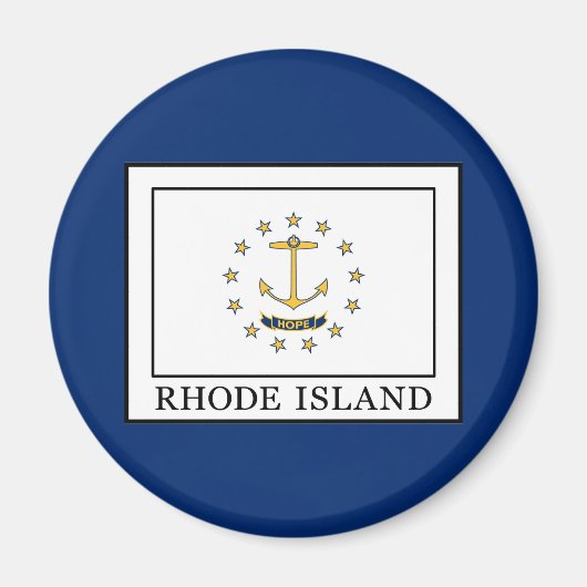 Rhode Island Magneet (Voorkant)