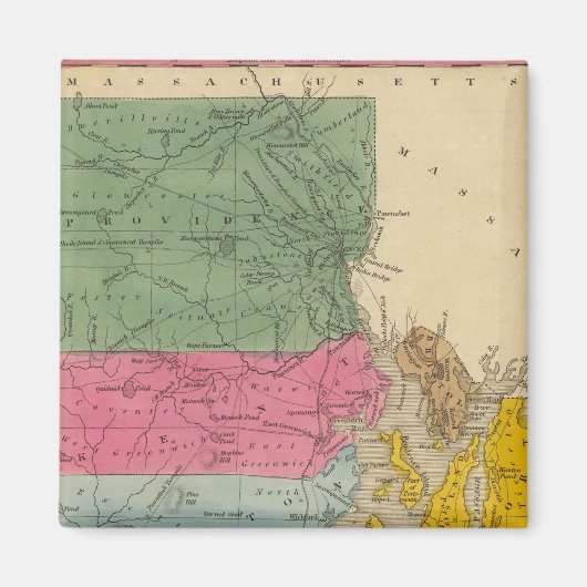 Rhode Island Magneet (Voorkant)