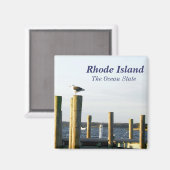 Rhode Island magnet Magneet (Voorkant / Achterkant)