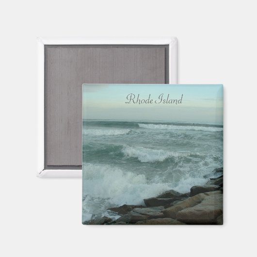 Rhode Island Magnet Magneet (Voorkant / Achterkant)