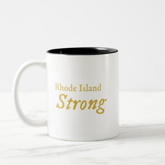 Rhode Island Mug de café solide (Gauche)