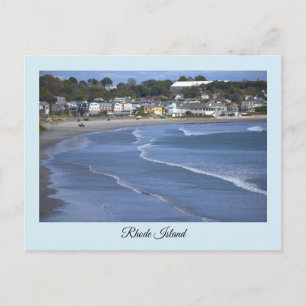 Rhode Island Oceaan Waterscape Ansichtkaart Briefkaart