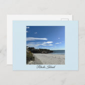 Rhode Island Ocean Cliffside Postcard Briefkaart (Voorkant / Achterkant)