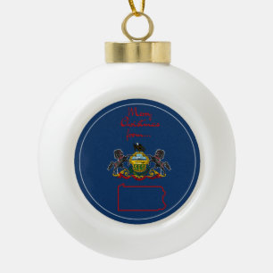 Rhode Island - "Ocean State Elegance" Ornament