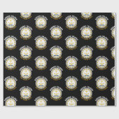 RHODE ISLAND OCEAN STATE FLAG CADEAUPAPIER (Vlak)