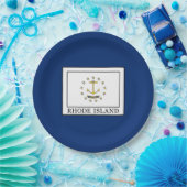 Rhode Island Papieren Bordje (Feest)