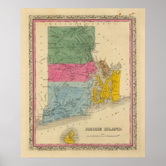 Rhode Island Poster (Voorkant)