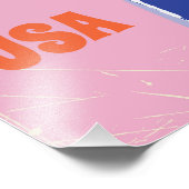 Rhode Island, poster vintage pêcheur de la Nouvell (Coin)