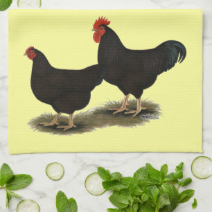 Rhode Island Red Bantams Theedoek