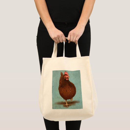 Rhode Island Red Hen Bags Tote Bag (Voorkant (product))
