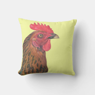 Rhode Island Red Hen Kussen