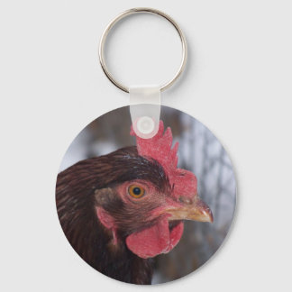 Rhode Island Red Hen sleutelhanger