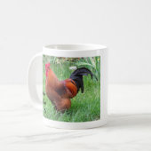 Rhode Island Red Rooster Koffiemok (Voorkant links)