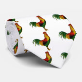 Rhode Island Red Rooster Stropdas (Opgerold)