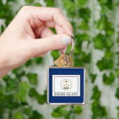 Rhode Island Sleutelhanger (Hand)