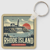 Rhode Island Sleutelhanger (Achterkant)