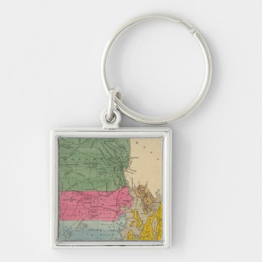 Rhode Island Sleutelhanger (Voorkant)