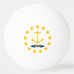 Rhode Island Staatsvlag Pingpongballen