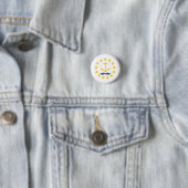 Rhode Island Staatsvlag Ronde Button 3,2 Cm (In situ)