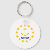Rhode Island Staatsvlag Sleutelhanger (Achterkant)