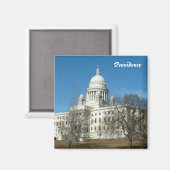 Rhode Island State Capitol Magneet (Voorkant / Achterkant)
