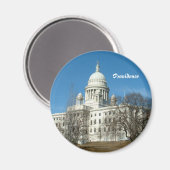 Rhode Island State Capitol Magneet (Voorkant / Achterkant)