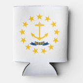 Rhode Island State Flag Blikjeskoeler (Voorkant)