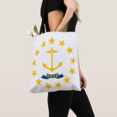 Rhode Island State Flag Draagtas (Dichtbij)