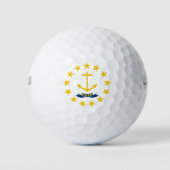 Rhode Island State Flag Golfballen (Voorkant)