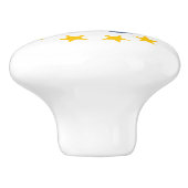 Rhode Island State Flag Keramische Knop (Zijkant)