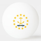 Rhode Island State Flag Pingpongballen (Achterkant)