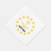 Rhode Island State Flag Servet (Hoek)