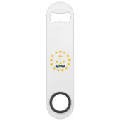 Rhode Island State Flag Speed Flessenopener (Voorkant)