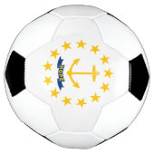 Rhode Island State Flag Voetbal (Gedraaid)